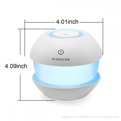Wood Grain Design Usb Desktop Air Humidifier 150ml